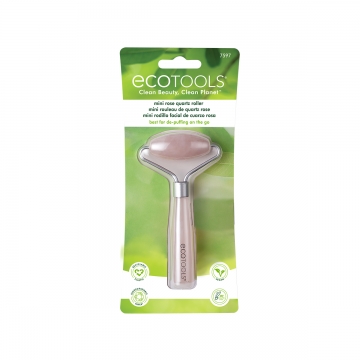 EcoTools Mini Rose Quartz Roller Мини-роллер для лица из розового кварца