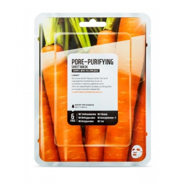 Superfood Salad for Skin Facial Sheet Mask Carrot Pore-Purifying