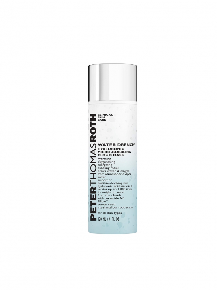 PETER THOMAS ROTH WATER DRENCH Hyaluronic Micro-Bubbling Cloud Mask 120ml