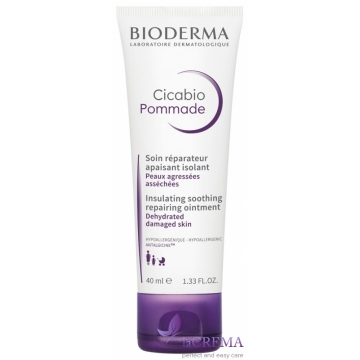 Bioderma Cicabio Pommade — успокаивающее средство для сухой и поврежденной кожи.
